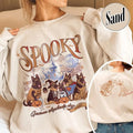 Spooky Dog Mom Sweatshirt,Trick or Treat Ghost Dogs Shirt,Trick or Treat Dog,Halloween Dog Boop Skeleton Shirt,Halloween...