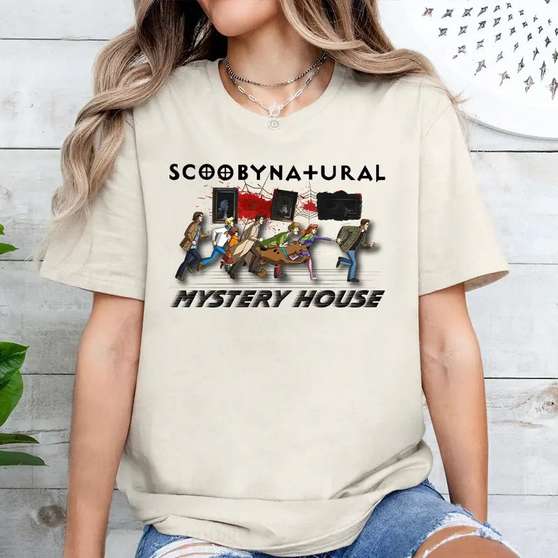 Supernatural T-Shirt,Supernatural Vintage T Shirt, Gift For Woman and Man Unisex T-Shirt Sweatshirt Hoodie | GrindPrints.com