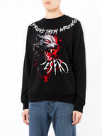 FesFas hyena-print Sweatshirt | Black