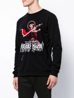 FesFas bone knight-print Sweatshirt | Black