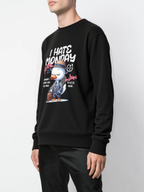 FesFas Duck Detective-print Sweatshirt | Black