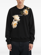 FesFas Flower-print Sweatshirt | Black