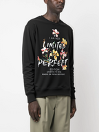 FesFas Flowers-print Sweatshirt | Black