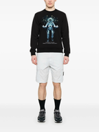 FesFas Astronaut-print Sweatshirt | Black