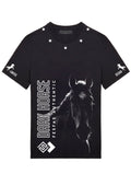 FesFas dark horse-print T-shirt | Black | Men