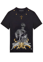 FesFas sculpture-print T-shirt | Black