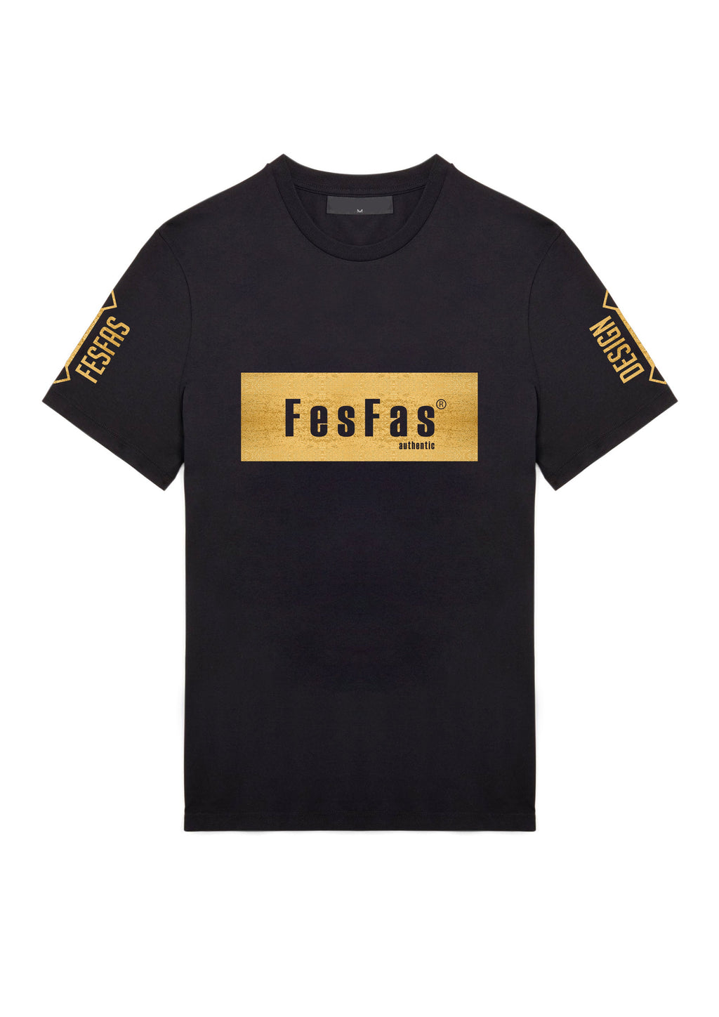 FesFas graphic-print T-shirt | Black | Men