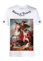 FesFas hunters-print T-shirt | White