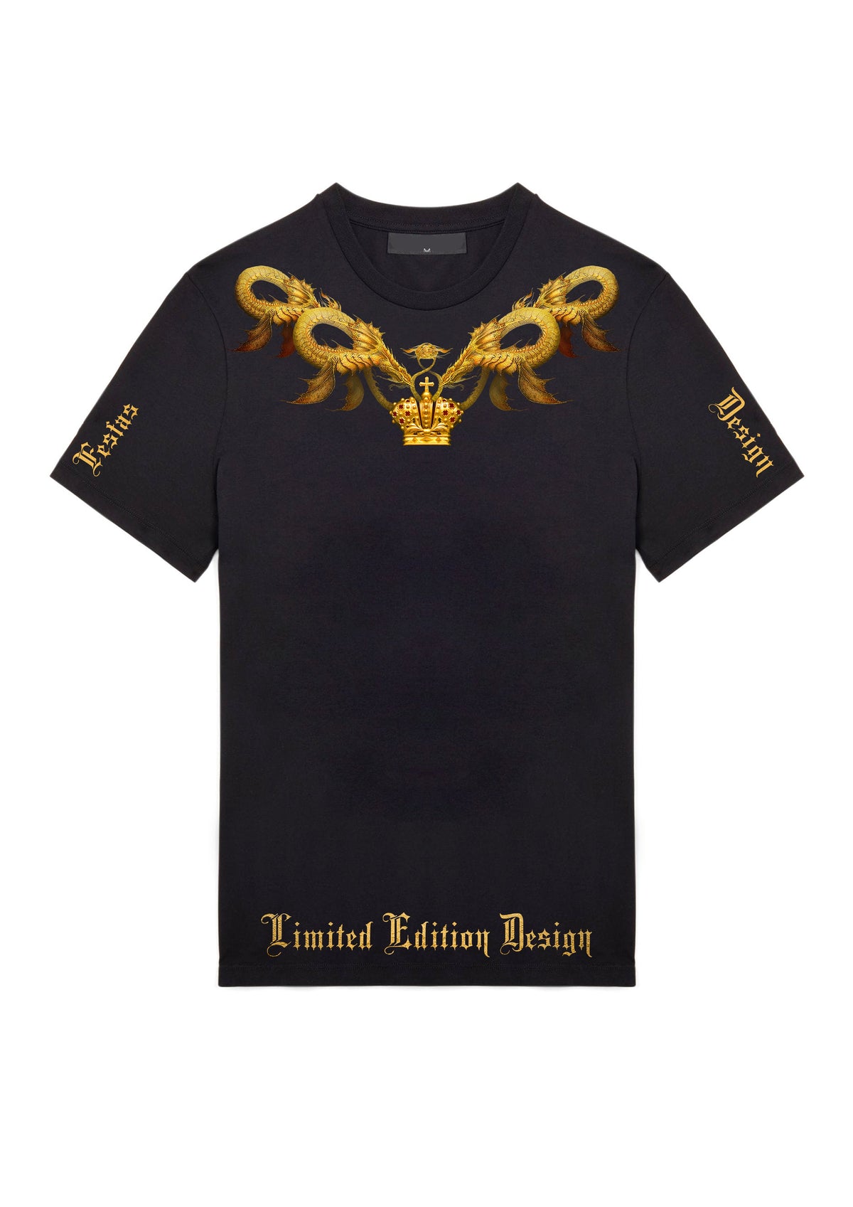 FesFas dragon-print T-shirt | Black