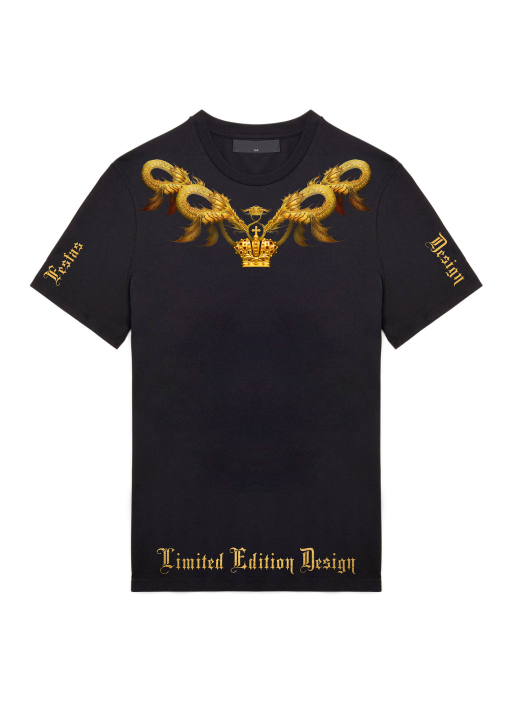 FesFas dragon-print T-shirt | Black | Men