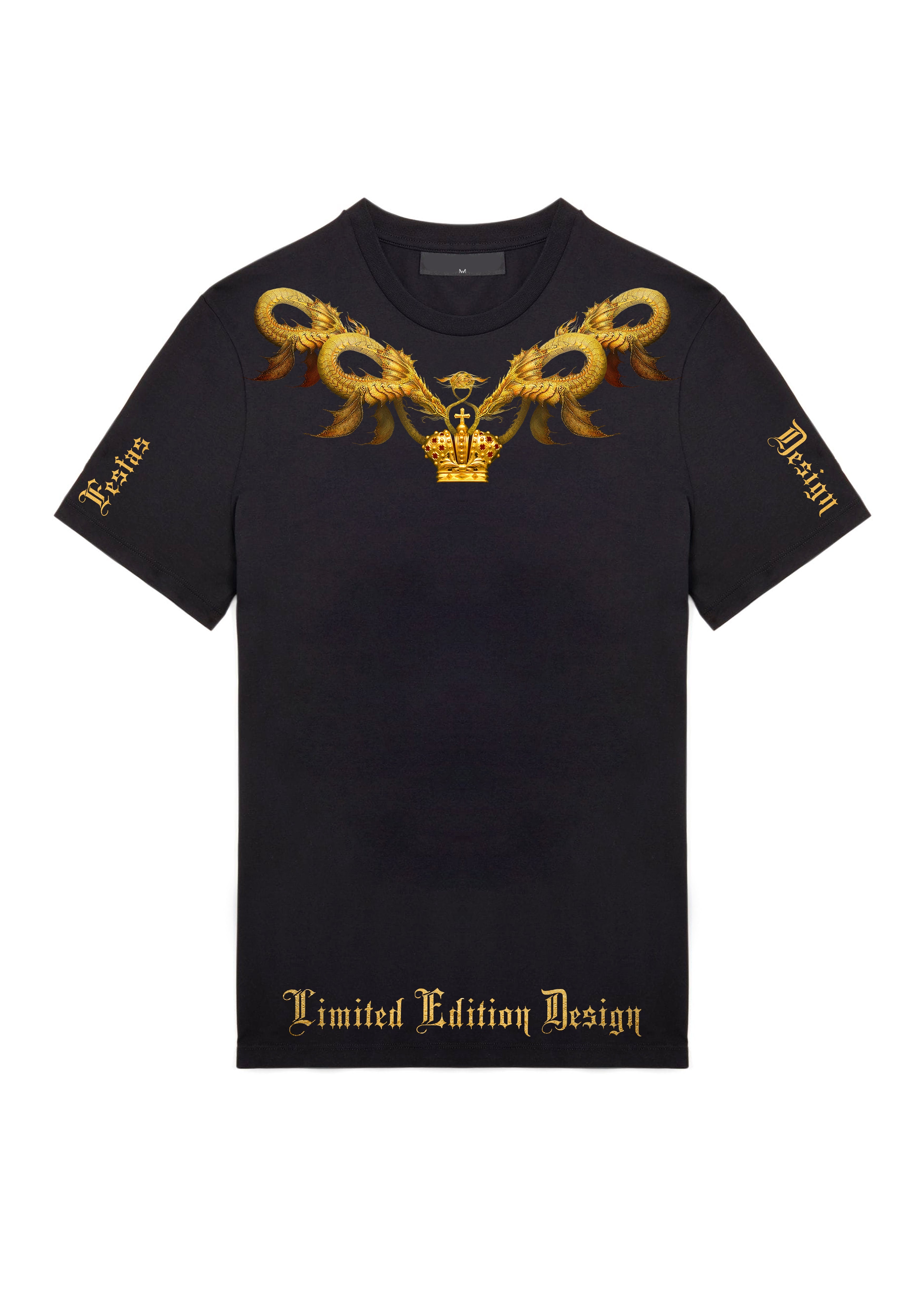 FesFas dragon-print T-shirt | Black | Men