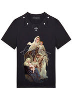 FesFas peace-print T-shirt | Black | Men