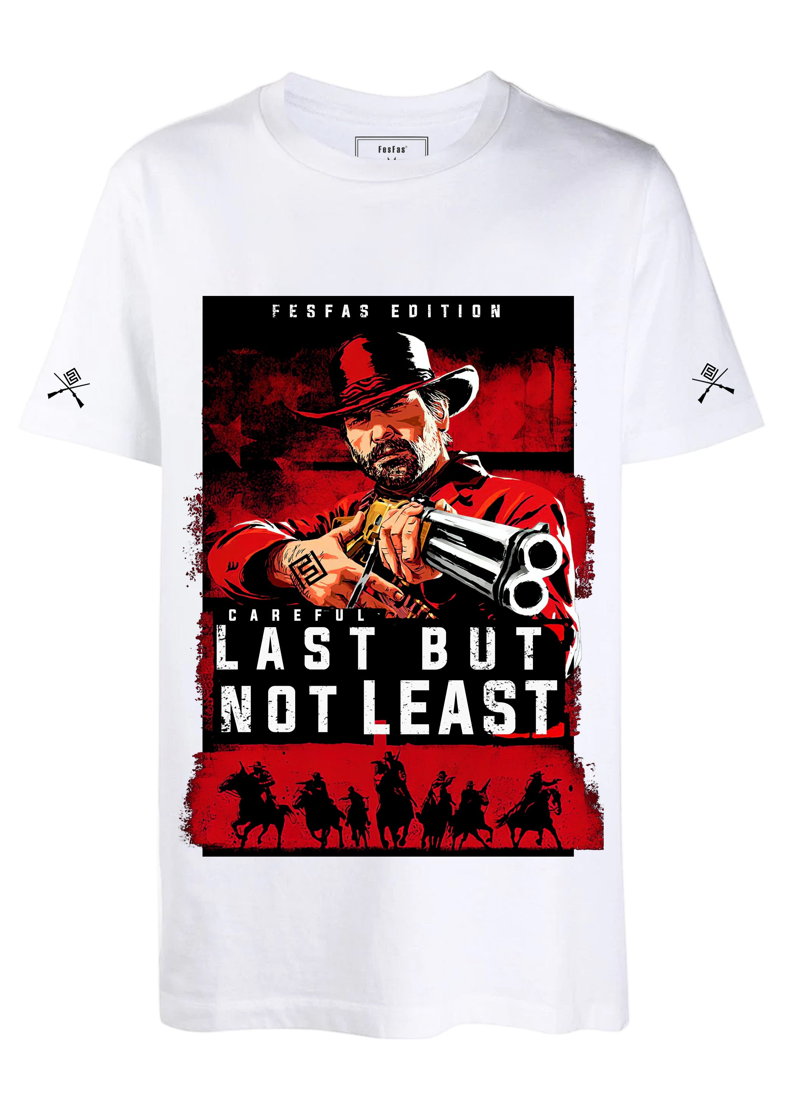FesFas gunner-print T-shirt | White