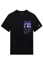 FesFas starry night-print T-shirt | Black