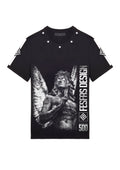 FesFas angel-print T-shirt | Black | Men