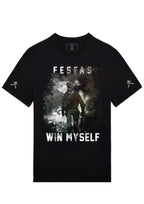FesFas special forces-print T-shirt | Black