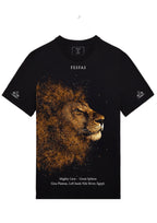 FesFas lion-print T-shirt | Black