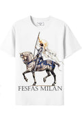 FesFas horse-print T-shirt | White