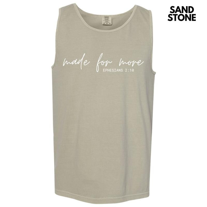Tank Top - White Made For More Comfort Colors Tank Top 'NLB' T-Shirts, Hoodie, Sweatshirt | GrindPrints.com