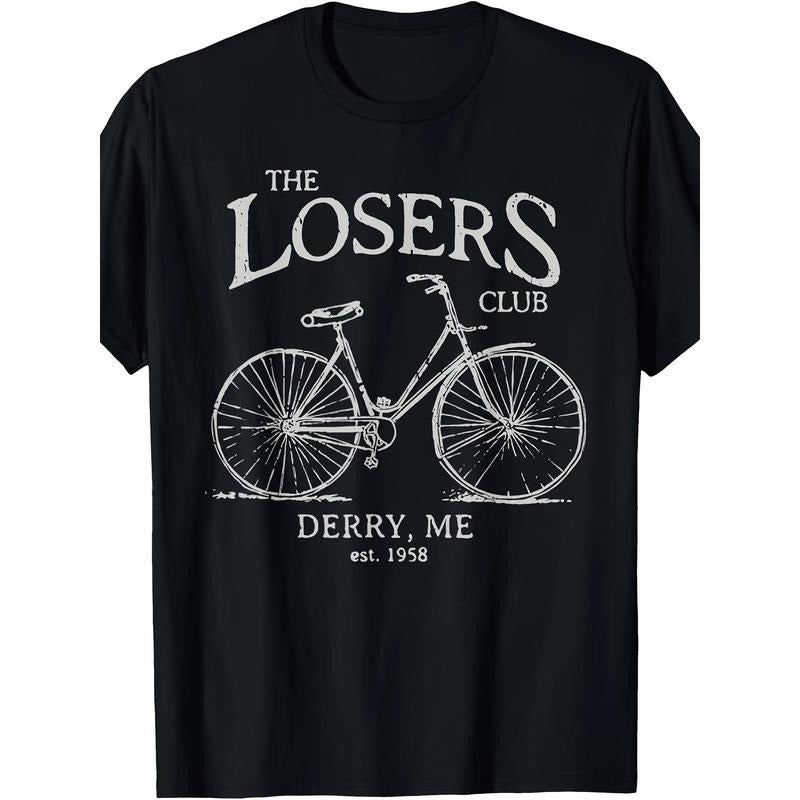 Losers Club Horror Scary Movies Vintage Bike Halloween Made Usa T-Shirts, Hoodie, Sweatshirt