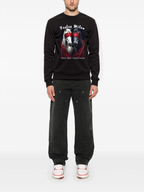 FesFas horse-print Sweatshirt | Black