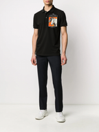 FesFas Horse-print Polo Shirt | Black