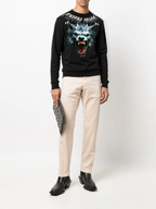 FesFas hyena-print Sweatshirt | Black