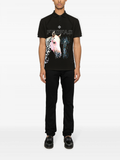 FesFas Horse-print Polo Shirt | Black