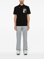 FesFas Horse-print Polo Shirt | Black
