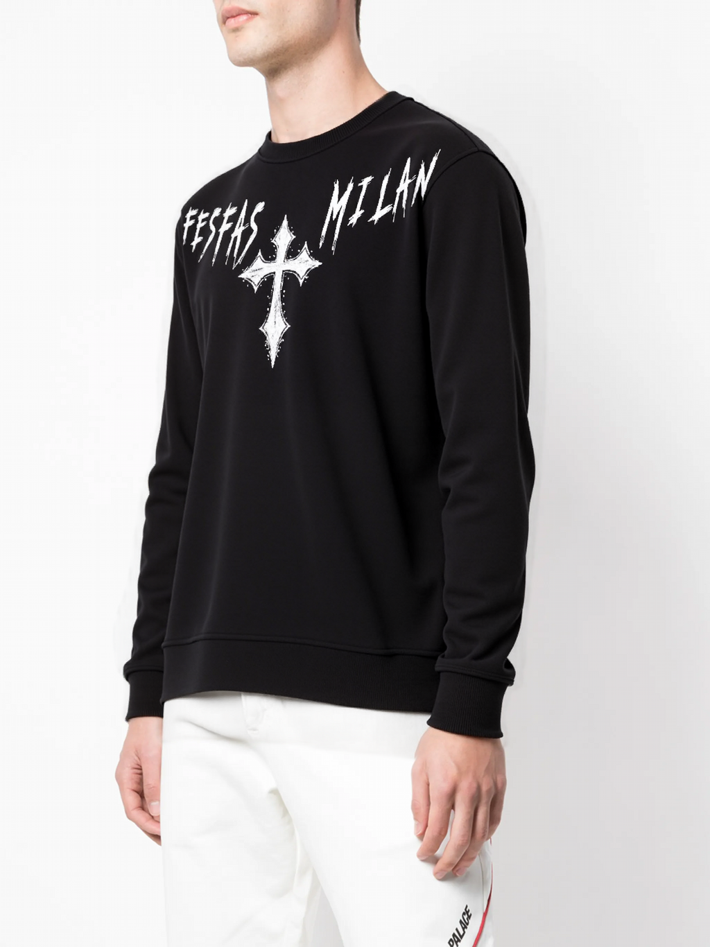 FesFas graphic-print Sweatshirt | Black