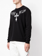 FesFas graphic-print Sweatshirt | Black