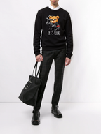 FesFas bear-print Sweatshirt | Black