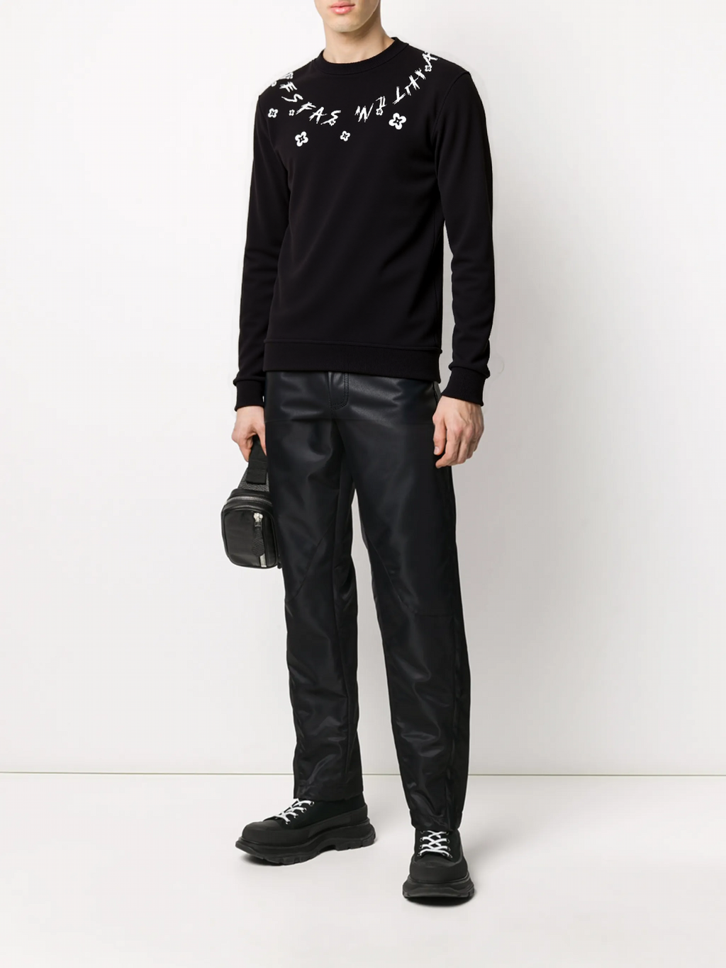 FesFas graphic-print Sweatshirt | Black