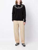 FesFas Graphic-print Sweatshirt Set | Black