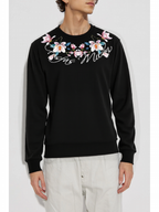 FesFas Flower-print Sweatshirt | Black