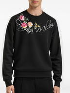 FesFas Flower-print Sweatshirt | Black