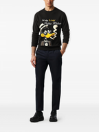 FesFas duck-print Sweatshirt | Black