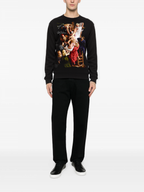 FesFas Art-print Sweatshirt | Black