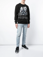FesFas Gangster Boy-print Sweatshirt | Black