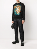 FesFas Lion-print Sweatshirt | Black