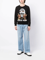 FesFas Playboy-print Sweatshirt | Black
