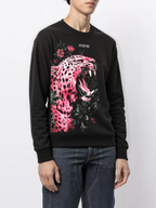 FesFas Jaguar-print Sweatshirt | Black