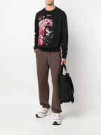 FesFas Jaguar-print Sweatshirt | Black