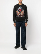 FesFas Venom-print Sweatshirt | Black