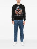FesFas Venom-print Sweatshirt | Black
