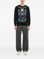 FesFas Eagle-print Sweatshirt | Black