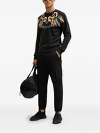 FesFas Snake-print Sweatshirt | Black