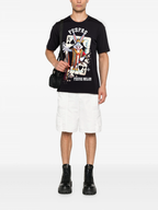 FesFas bunny-print T-shirt | Black