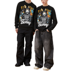 FesFas Bunny-print Sweatshirt | Black