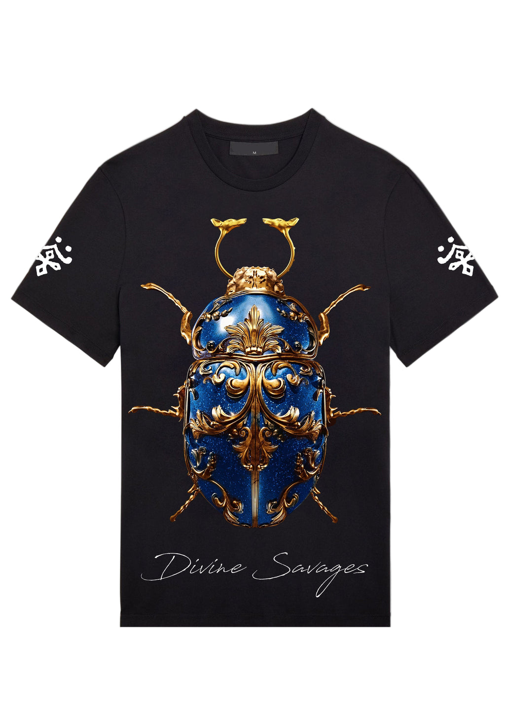 FesFas beetle-print T-shirt | Black | Men